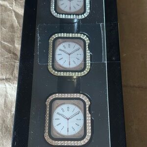 BCBGMaxAzria Gold and Silver Smartwatch Cases